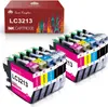 A product shot of multiple ink cartridges and their packaging. Produktbild-Vorschau