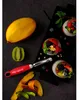 Microplane 48192, Obst & Gemüse, Y-Schäler, Edelstahl, Rot, Produktbild-Vorschau 2