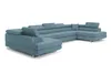 Ecksofa mit Schlaffunktion und Bettkasten PASTI XXL U-Form, Produktbild-Vorschau 1