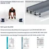 AQUABATOS 100 x 195 cm Duschtür Duschabtrennung Duschwand Produktbild-Vorschau 8
