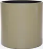 Vaso da fiori NEW RONDO in alluminio verde fango 45x45 cm Anteprima dell’immagine prodotto 1