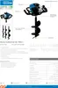 Güde Benzin Motor Erdbohrer Lochbohrer Pfahlbohrer Zaunbohrer Bohrer GE 1450.1 80 cm inklusive Aufsätze Garten Weide Zaun Loch Erdloch bohren 373966 95467 4015671670984 325904 325905 325906 336505 Stabilo-Fachmarkt.de Náhľad obrázku produktu