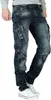 Cipo & Baxx Herren Regular Fit Jeans Stonewashed CD440 Blue Produktbild-Vorschau 4