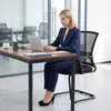 HOMCOM set van 2 ergonomische bureaustoelen, met Productafbeelding-voorbeeld 2