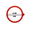 A red rubber gasket with dimensions indicated by lines and text. Anteprima dell’immagine prodotto