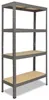 shelfplaza PRO 155x120x60 cm scaffale pesante in grigio con Anteprima dell’immagine prodotto 1
