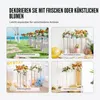 VEVOR 10er-Set Blumenhocker Eckig 28x28x80cm Blumenständer Produktbild-Vorschau 12