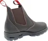 A side view of a brown Chelsea boot on a white background. Produktbild-Vorschau