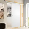 inova Holzschiebetür 755 x 2035 mm, Weiß, Komplettset mit Produktbild-Vorschau 2