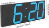 LED Digital Wanduhr - Modern minimalistisch - Großes Produktbild-Vorschau 1