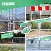 10 Stück Bauzaun Verbindungsschelle 42 x 42mm, Mobilzaun Produktbild-Vorschau 5