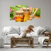 Bild auf Leinwand - Leinwandbild - Honig Glas Glas Vitamin Produktbild-Vorschau 6