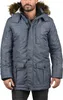 SOLID SDOctavus Herren Winterjacke Parka Mantel gefüttert Produktbild-Vorschau 2