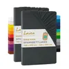Lavea® Zestaw 2 sztuk, prześcieradła satynowe z gumką, Podgląd zdjęcia produktu 1
