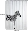 WENKO Anti-Schimmel Duschvorhang Mod. Wild, Textil Produktbild-Vorschau 9
