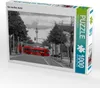 CALVENDO Puzzle Der rote Bus, Berlin | 1000 Teile Produktbild-Vorschau 1