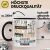 Haustier-Modedesignerin Geschenk Becher Tasse Gott Schuf Produktbild-Vorschau 3