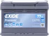 A car battery with its label clearly visible. Podgląd zdjęcia produktu