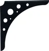 Vormann Delta Line Konsolen schwarz 20 x 20 cm Produktbild-Vorschau 3