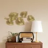 HOMCOM Wanddeko Wandbild Monstera-Wanddekoration Metallbild Produktbild-Vorschau 8