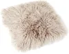 Tibetlamm Kissen Kissenbezug (ohne Inlet) JYC02 Taupe Produktbild-Vorschau 1