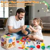 Motorikwürfel 8 in 1, Holzspielzeug Motorikspielzeug, Produktbild-Vorschau 4