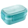 Lunchbox, stapelbare 3 Etagen Lunchbox, auslaufsichere Produktbild-Vorschau 5
