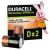 Duracell Akku Ricaricabile Mono - D 3000mAh 2St. Anteprima dell’immagine prodotto 9