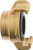 GEKA plus-Gewindestück ; AG G 3/4" MS Produktbild-Vorschau 2