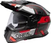 O'NEAL Bike Helm D-Srs Square Black/Gray/Red XS (53/54 cm) Produktbild-Vorschau 1