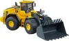 A yellow and gray toy Volvo wheel loader is shown against a white background. Náhľad obrázku produktu