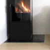 Elegantes Marmormuster – Glasbodenplatte für – Kaminofen – Produktbild-Vorschau 3