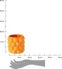 Boltze Home Blumentopf orange H15cm Produktbild-Vorschau 3
