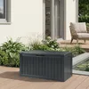 Outdoor-Aufbewahrungsbox 'Vades' 117 x 47 x 59 cm 300 L Produktbild-Vorschau 2