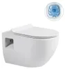 Set completo per WC Modul/Dure - bianco lucido - pulsante Anteprima dell’immagine prodotto 3