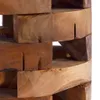 vidaXL Noční stolek 30x30x45 cm z masivního teakového dřeva Náhled obrázku produktu 3