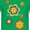 Spreadshirt Hippie Flower Power Blumen Fasching Männer Produktbild-Vorschau 2