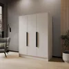 Drehtürenschrank PAVIA 150 cm Moderner Kleiderschrank mit Produktbild-Vorschau 1