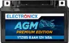 Electronicx YTZ10S AGM Motorradbatterie 12V 9Ah 165A ▶ Produktbild-Vorschau 1
