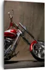 Bild auf Leinwand - Leinwandbild - Einteilig - Motorrad Produktbild-Vorschau 1