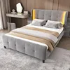 MODFU Polsterbett Funktionelles 140x200 cm mit Produktbild-Vorschau 4
