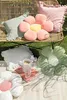 MAGMA Heimtex - Blumenkissen - Minnie - 50 cm - Rund - Gelb Produktbild-Vorschau 4
