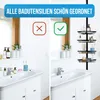 Strex Teleskop Duschregal Schwarz - Höhenverstellbar Produktbild-Vorschau 8