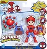 The image shows a toy set of Spidey and Trace-E from Marvel's Spidey and His Amazing Friends, presented in its retail packaging. Produktbild-Vorschau