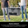 Two people carrying a cooler outdoors. Produktbild-Vorschau