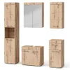 Badmöbel-Set Vicco Luna Eiche Wotan 5 Teile, Model 36778 Produktbild-Vorschau 1