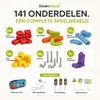 DreamGoods Cube Track - Elektrische Treinbaan -141-Delig - Productafbeelding-voorbeeld 9