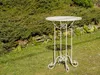 Stehtisch 101cm Eisen Gartentisch Bistrotisch antik Stil Produktbild-Vorschau 2