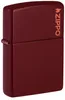Zippo Benzin-Feuerzeug Merlot mit Zippo Logo 60007115, Produktbild-Vorschau 2