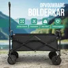 Avalo Bolderkar - Opvouwbaar - Tot 90KG - 80x47x49 CM - 80L Productafbeelding-voorbeeld 2